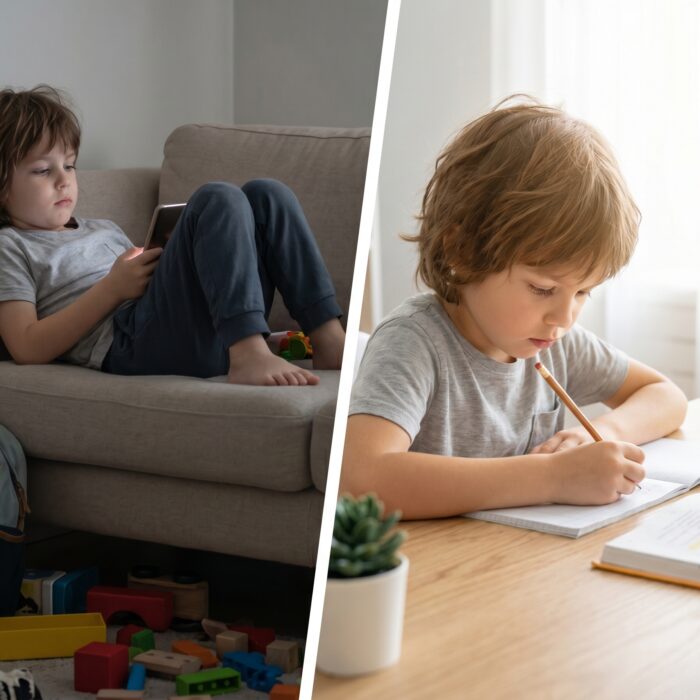 Améliorer la concentration des enfants